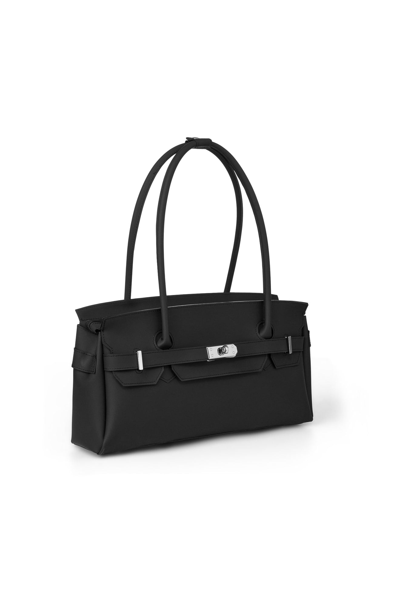 Jelly Firkin-JELLY TWO-WAY BAG IN BLACK
