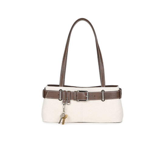 osoi - SHOULDER BROCLE MINI [CANVAS BROWN]