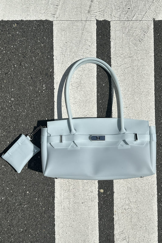 Jelly Firkin-JELLY TWO-WAY BAG IN ICE BLUE
