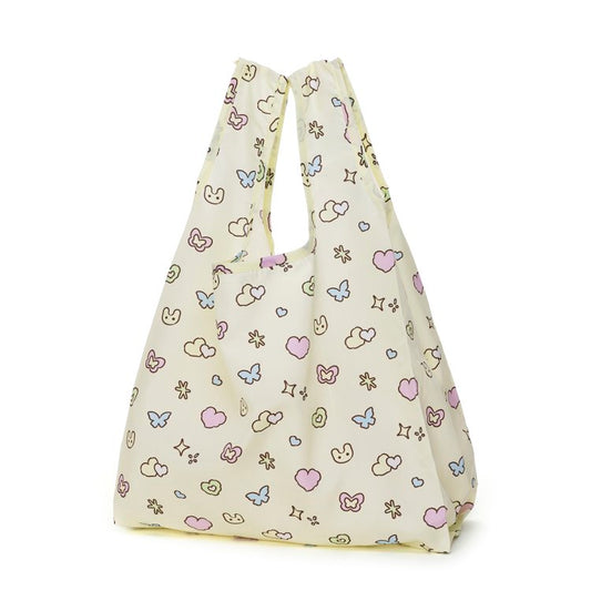 bunini ECO BAG IN PLUSH (WHITE)