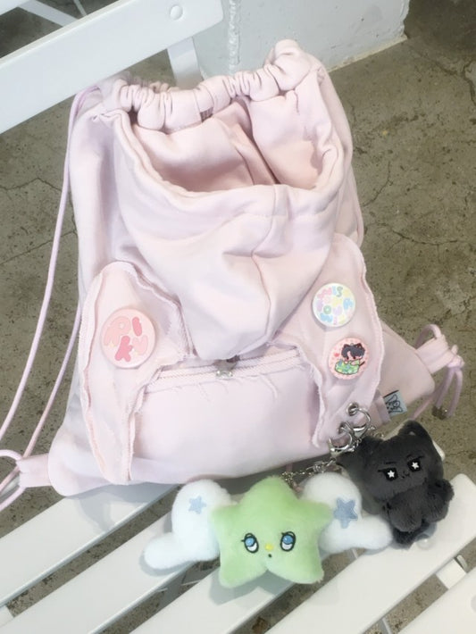 Nuyet - Angel wing bag _ Baby pink