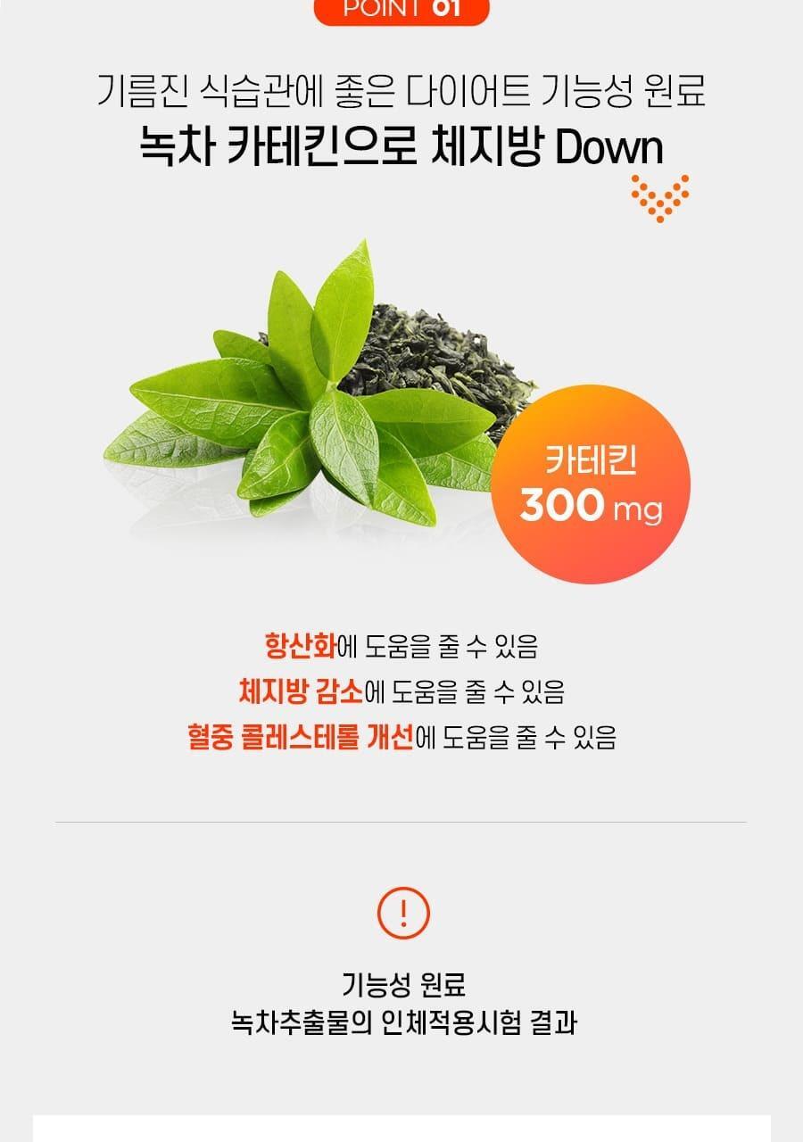 Kalo－韓國慶南製藥 減肥消脂丸 15日分量  Control Plus+ (橙色盒)