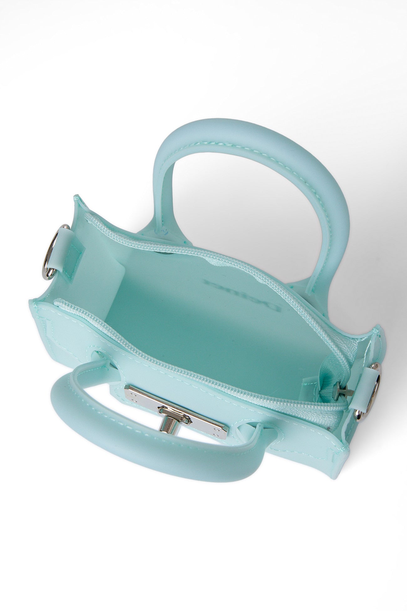 🫧JELLY BAG🫧 - JELLY CHAIN MINI BAG IN ICE BLUE