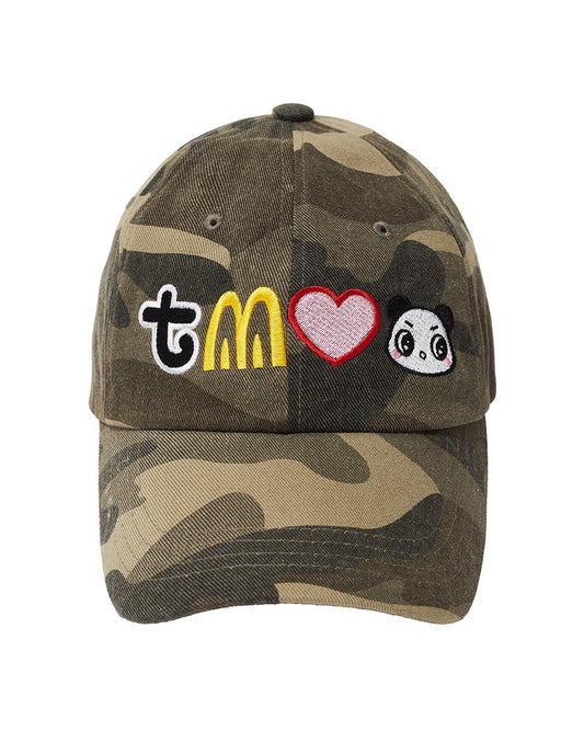 the museum visitor - TMV PANDA BALLCAP (CAMO)