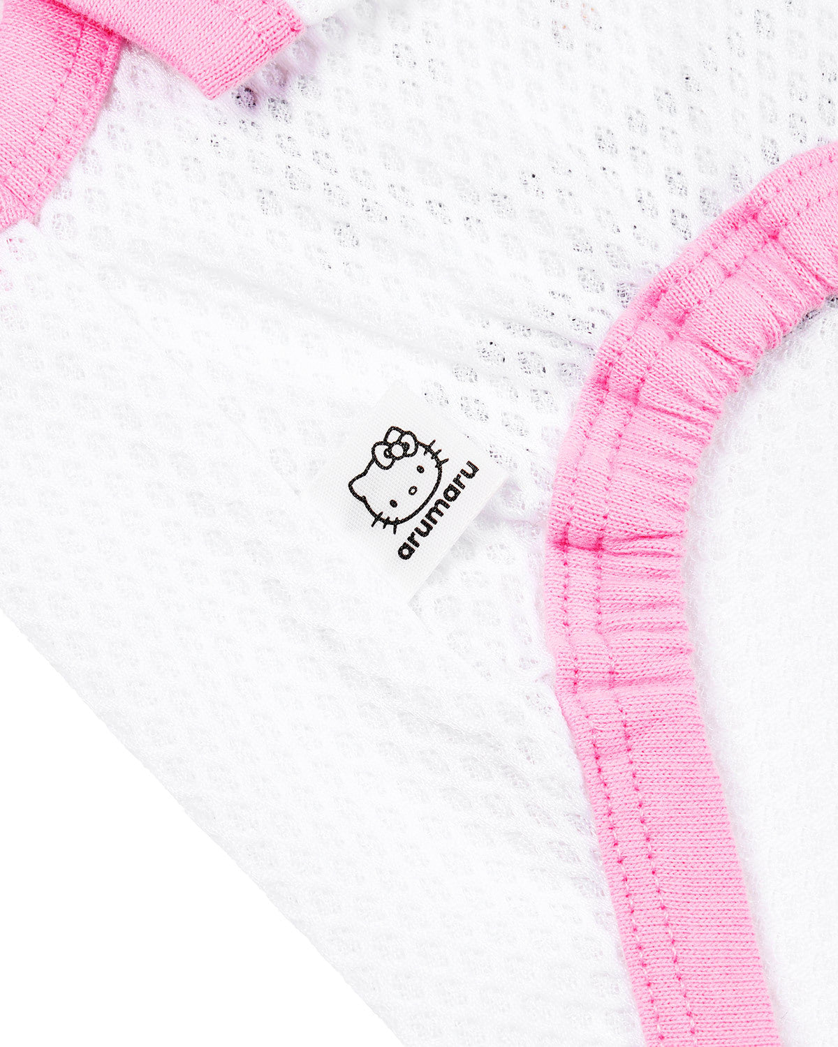 HELLO KITTY X ARUMARU PET SLEEVELESS MESH TOP_PINK-2차 재입고