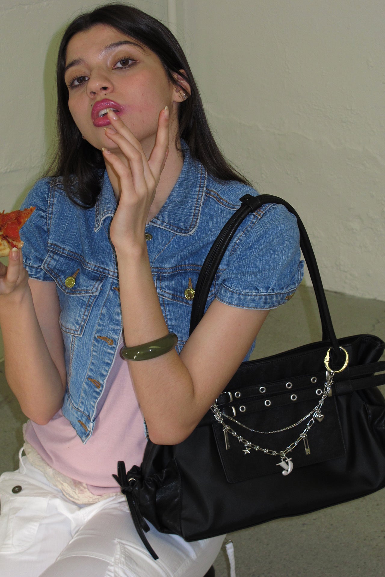 yeomim - 미디움 타운 벨트 백 medium town belt bag (nylon black)