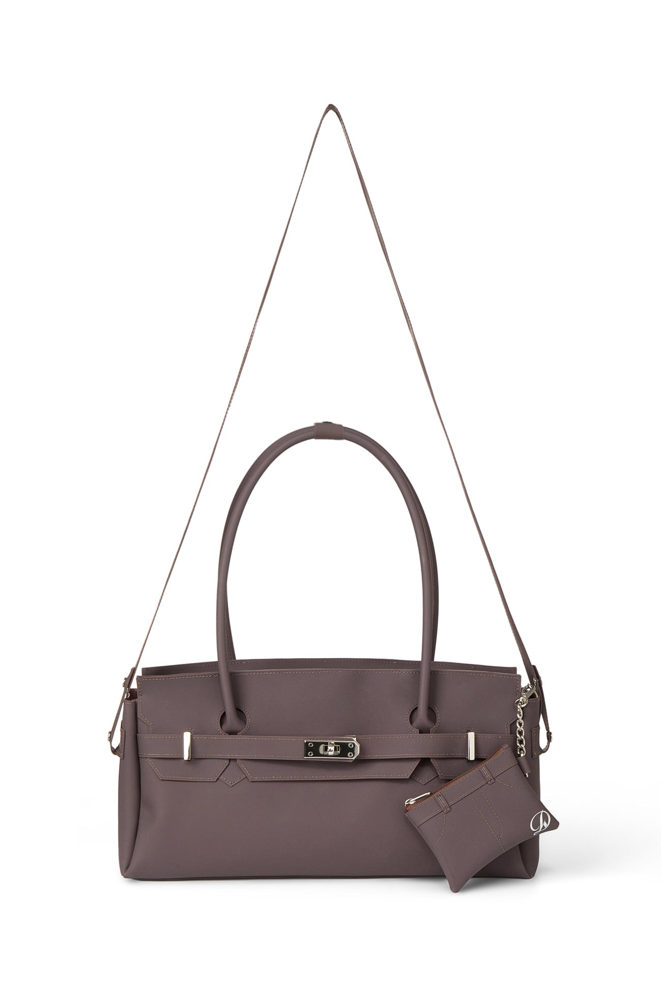 Jelly Firkin-JELLY TWO-WAY BAG IN BROWN