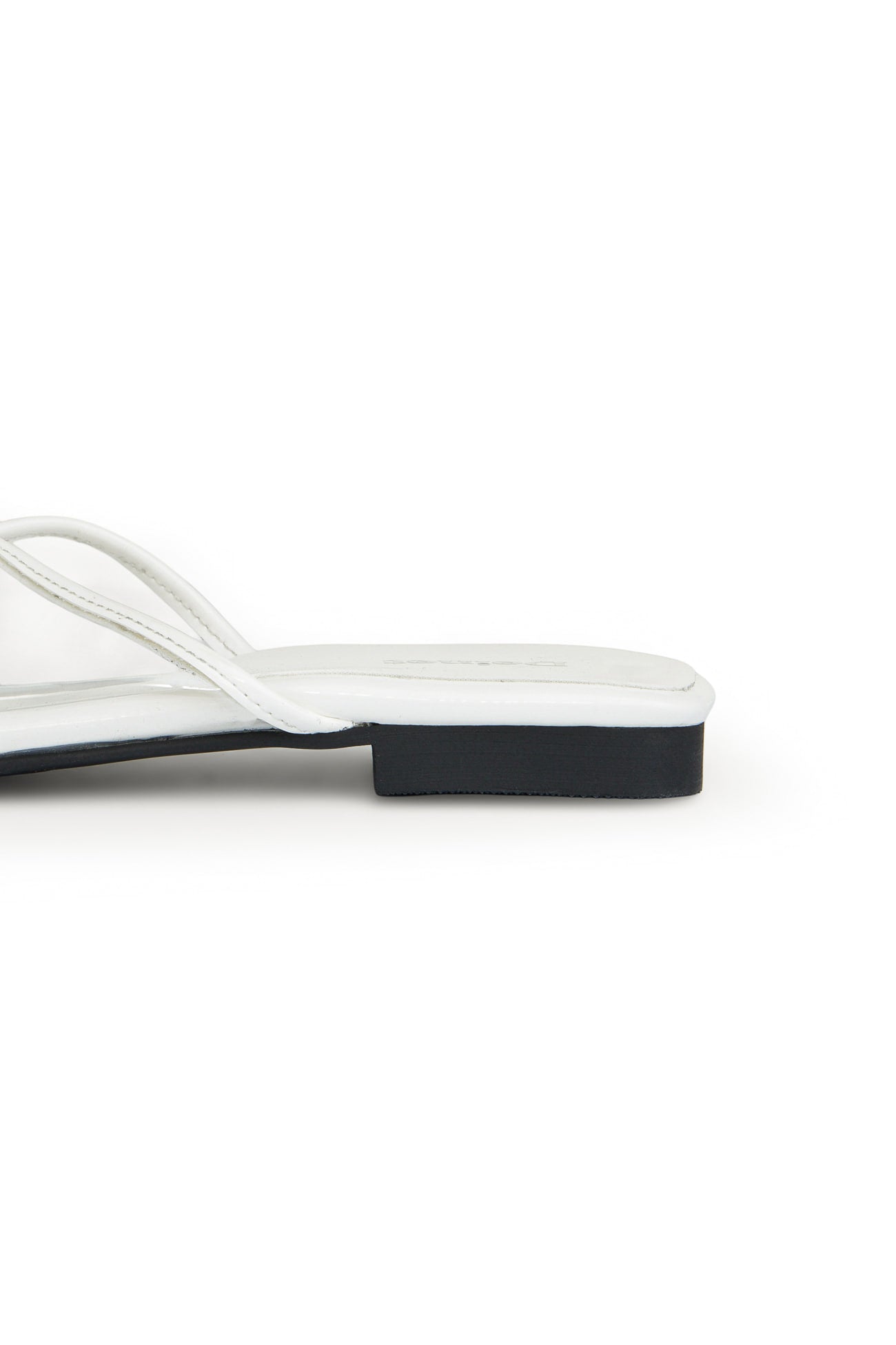 Deinet - JELLY TWISTED SLIPPERS IN WHITE