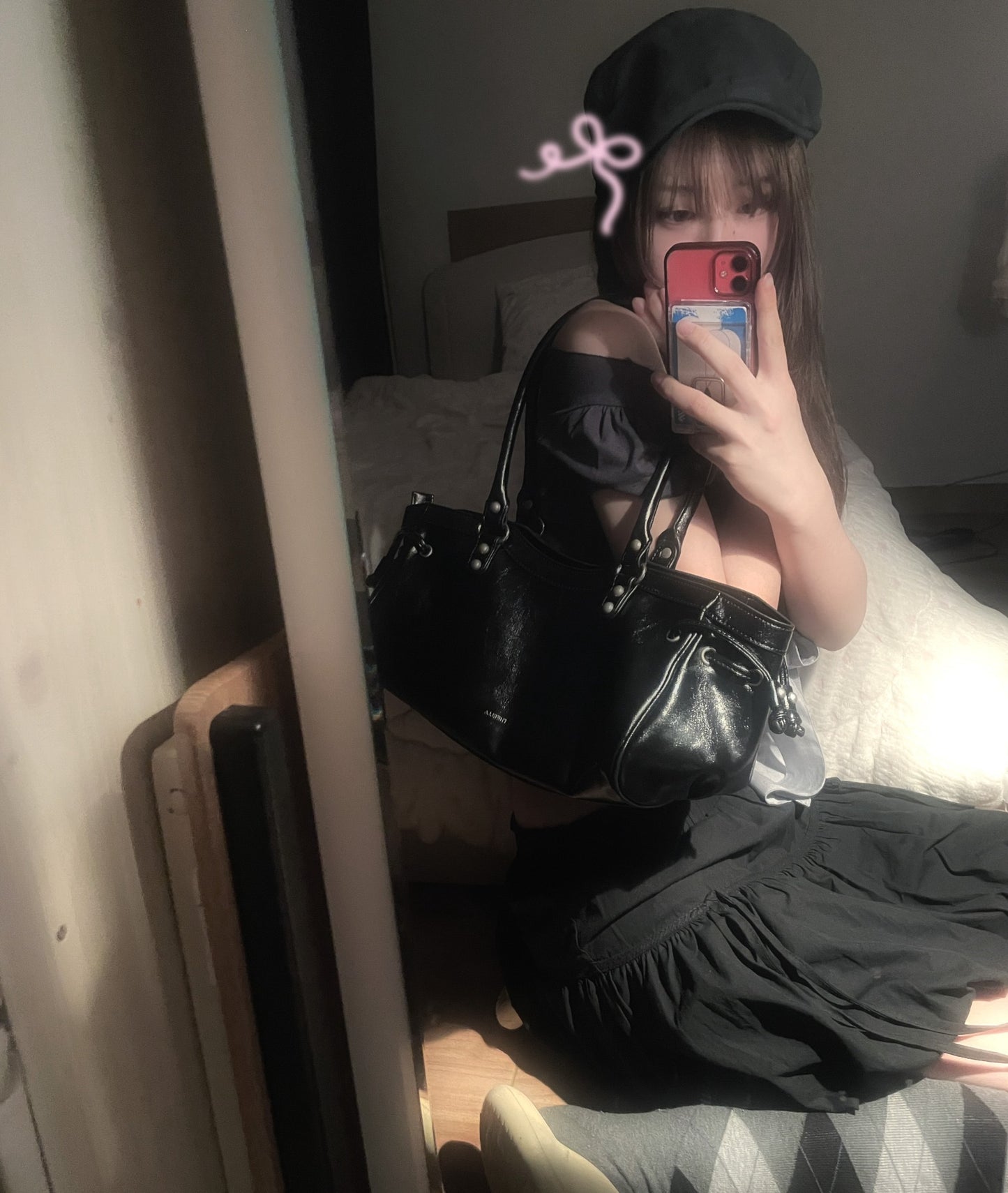 Theella - Naomi's Bag · BLACK
