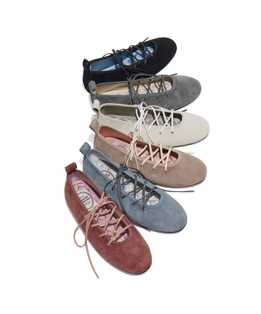 Rockfish Weatherwear - BELLA LACEUP FLAT(SUEDE) - 6color