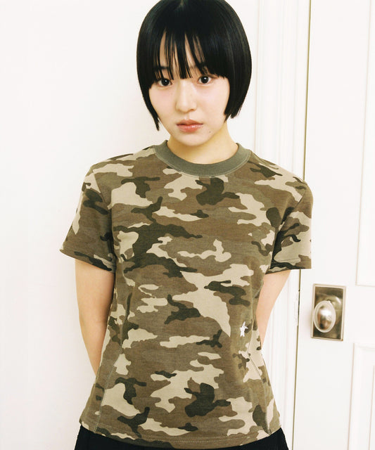 webhouse - Twister Star Angel Tee - Indigo Camo