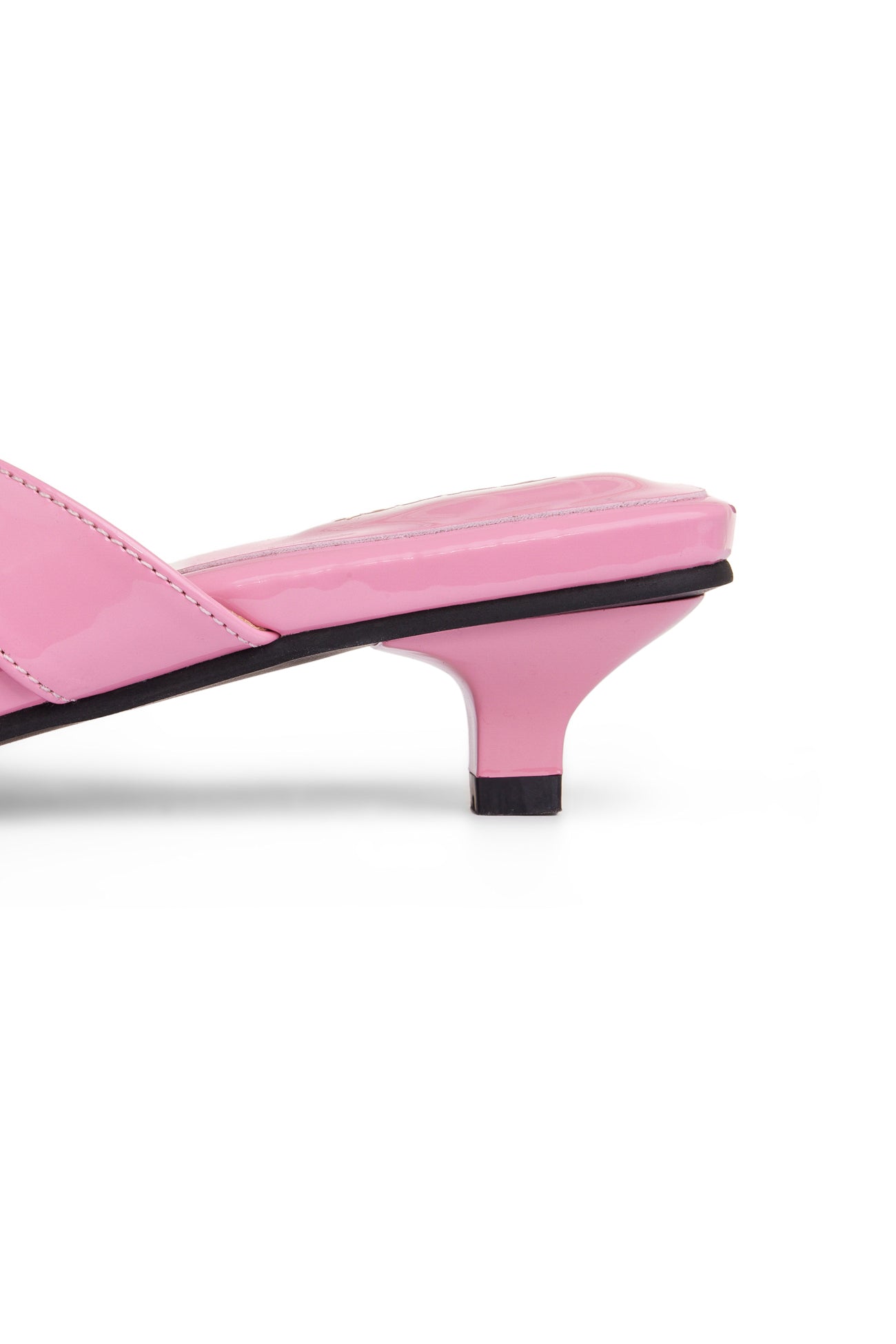 Deinet - ENAMEL FLIP FLOP IN PINK
