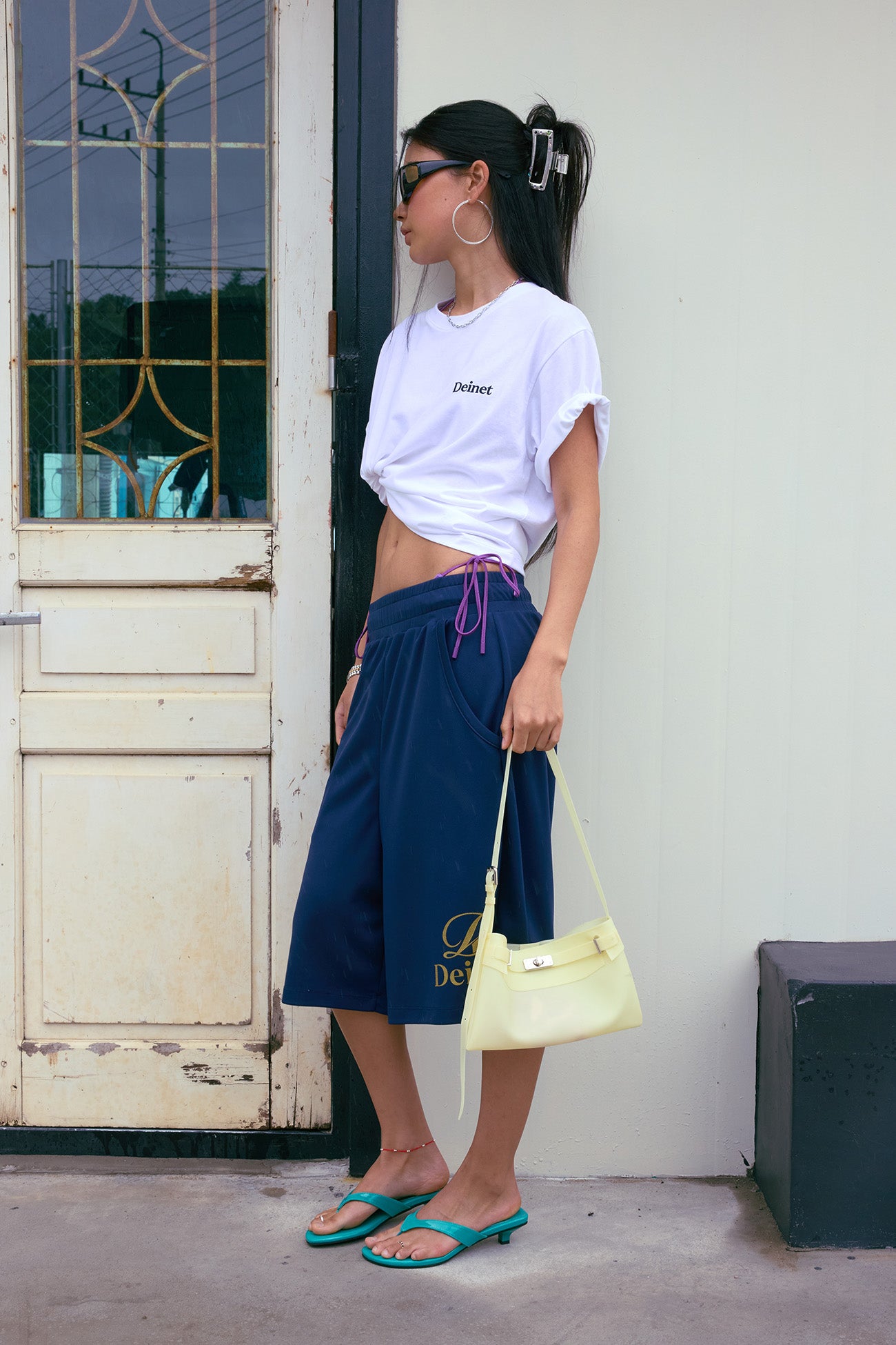 🫧JELLY BAG🫧 - JELLY TWO-WAY MIDDLE BAG IN BUTTER