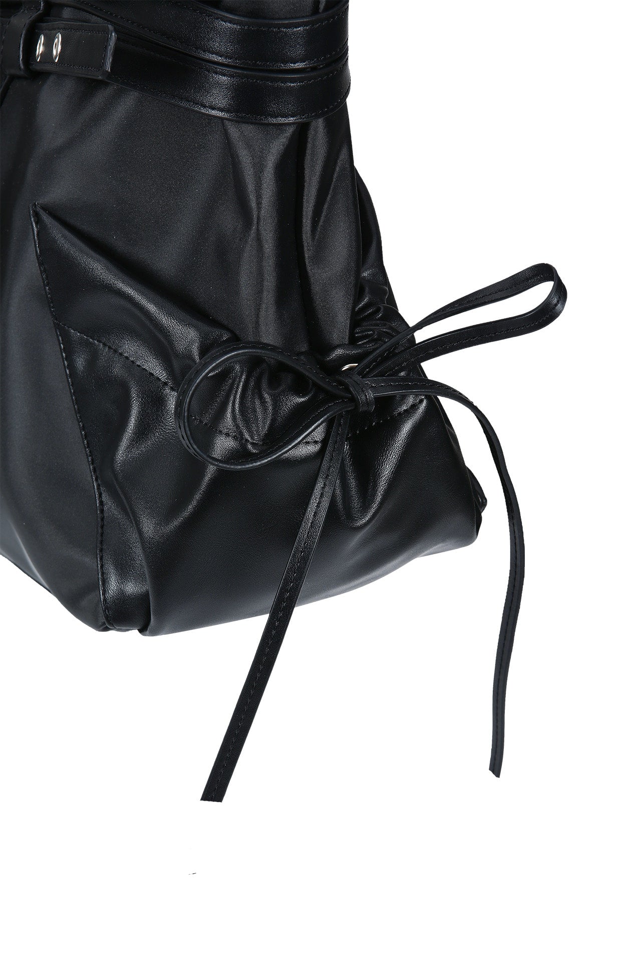 yeomim - [2차 재입고] 타운 벨트 백 town belt bag (nylon black)