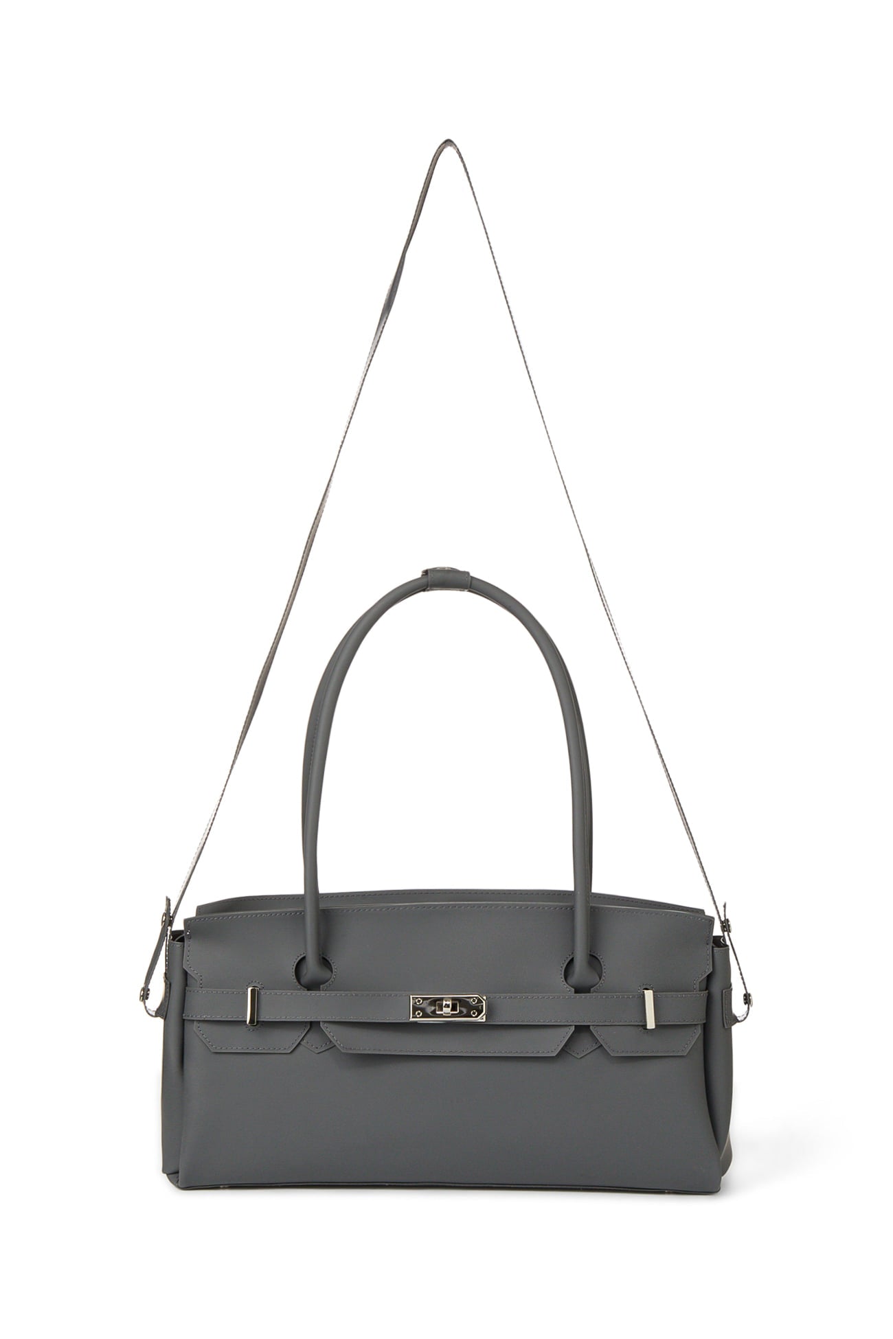 🫧JELLY BAG🫧 - JELLY TWO-WAY BAG IN CHARCOAL