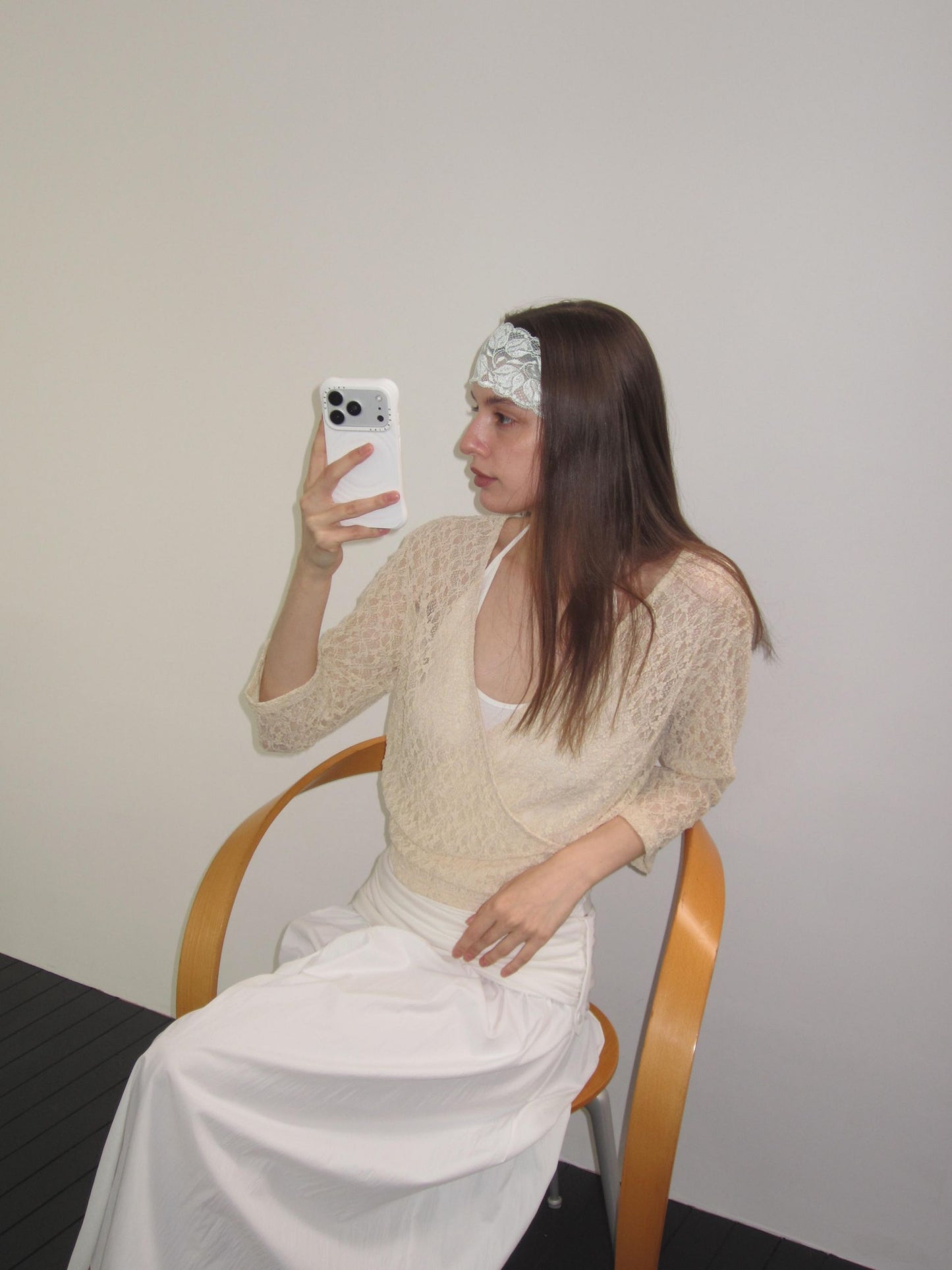 LACE HEADBAND (SKY BLUE)