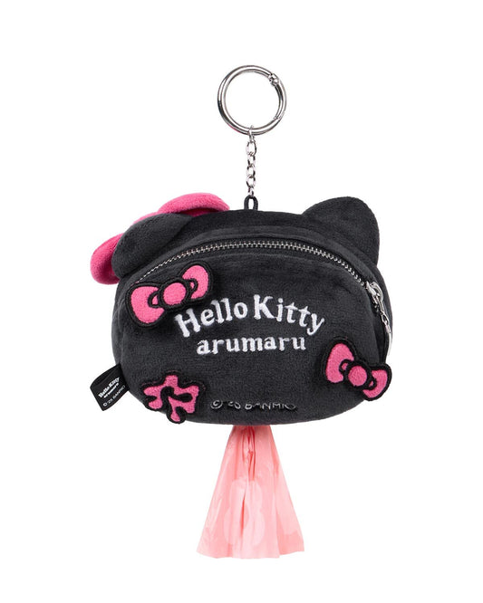 [10/10 KR出貨] HELLO KITTY X ARUMARU POOP BAG KEY RING_BLACK