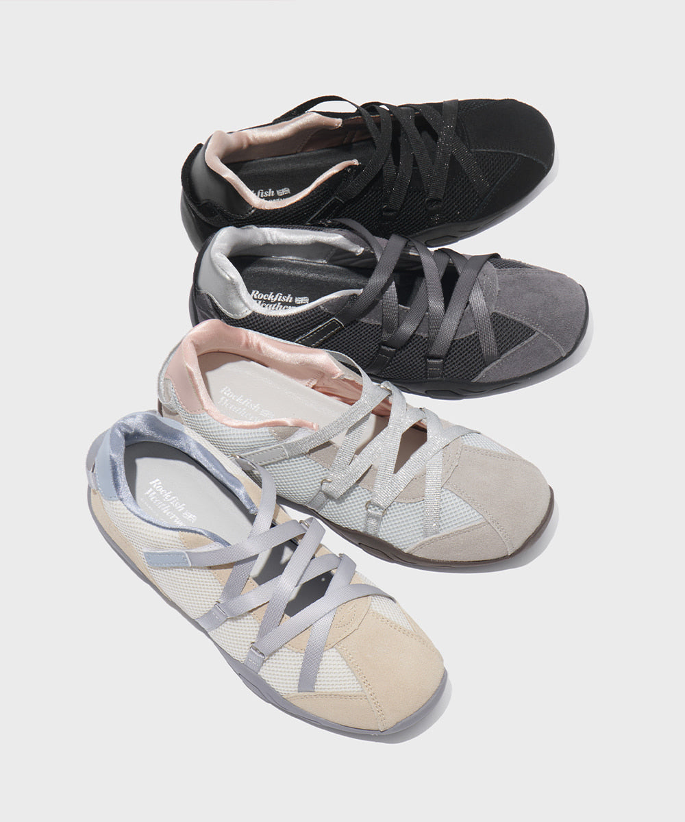 ZANE X-STRAP SNEAKERS - 4 colors