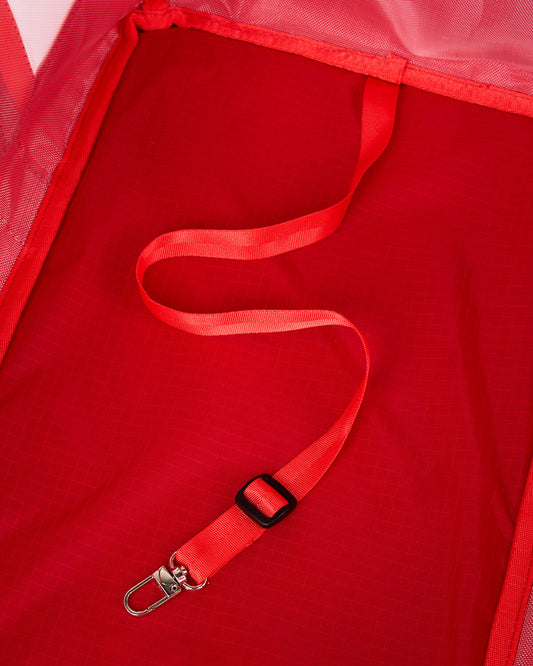 HELLO KITTY X ARUMARU CARRY BAG_RED