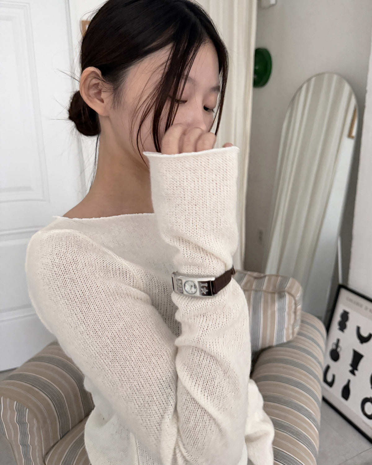 grumpy－(Only Grumpy) Star Me Leather Watch
