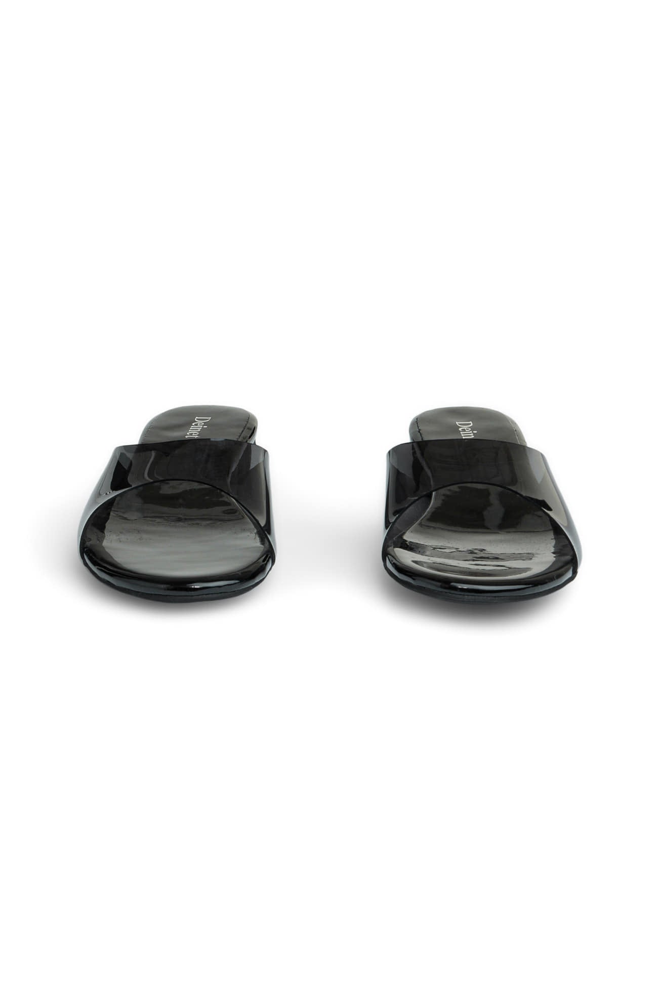 Deinet - JELLY SLIPPERS IN BLACK