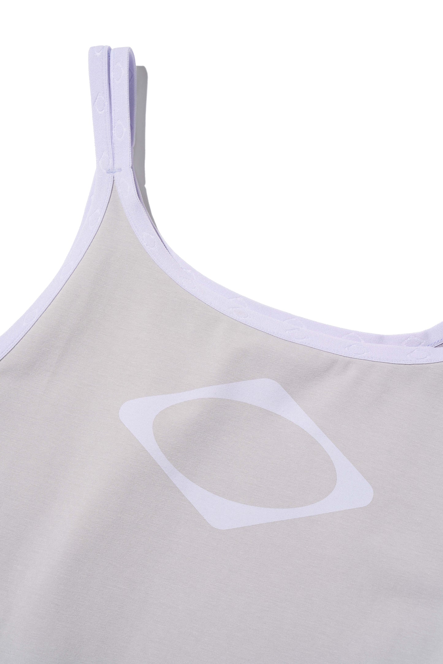 MISCHIEF - RHOMBUS COLOR BLOCKED SLEEVELESS_LIGHT GREY