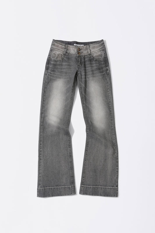 Sculptorpage - Union Jack Engineered Denim Washed Gray