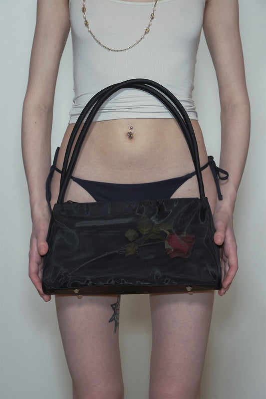 Mesh Keepsake Bag Black