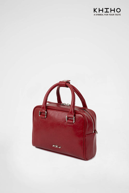 KHIHO - CARAMEL BAG / RED