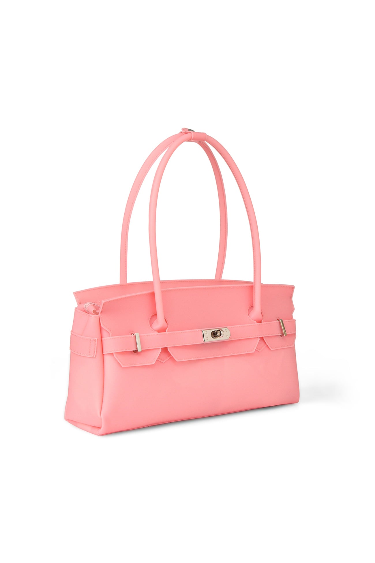 Jelly Firkin-JELLY TWO-WAY BAG IN DEEP PINK