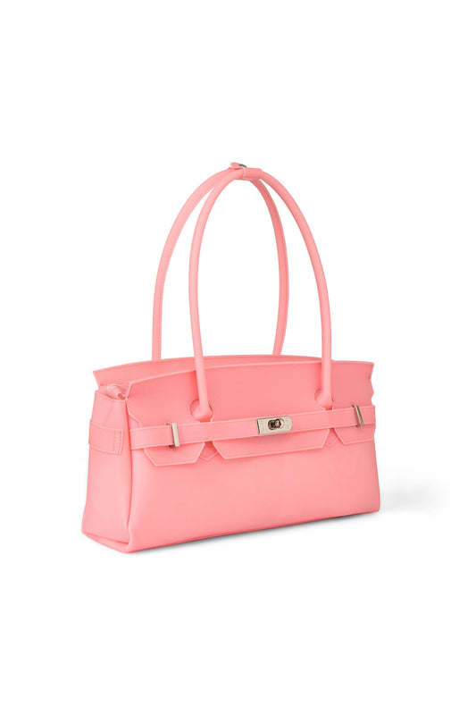 🫧JELLY BAG🫧 - JELLY TWO-WAY BAG IN DEEP PINK