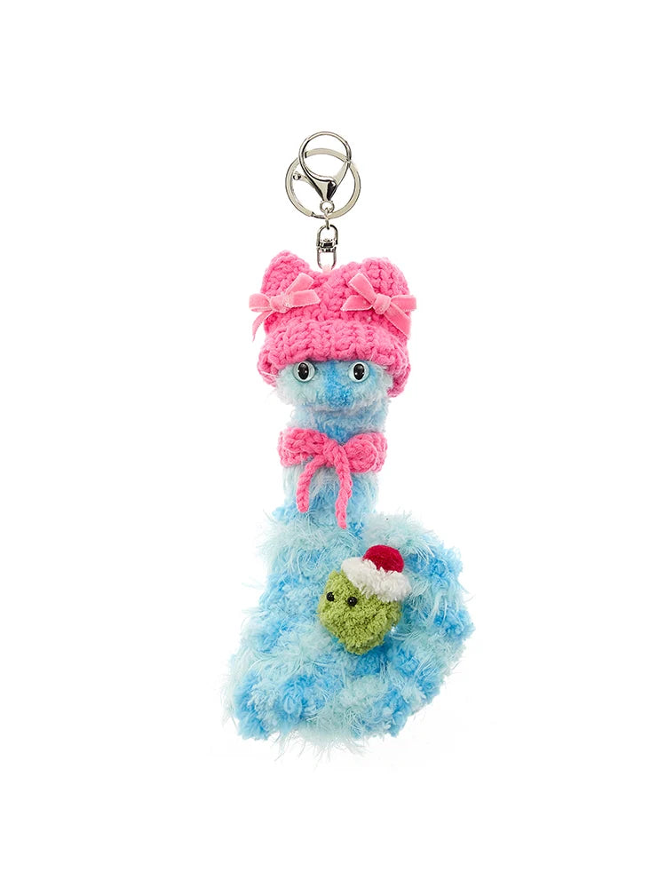 Fuzz Buzz - Gyaru Snake NANA & HARU doll keychain