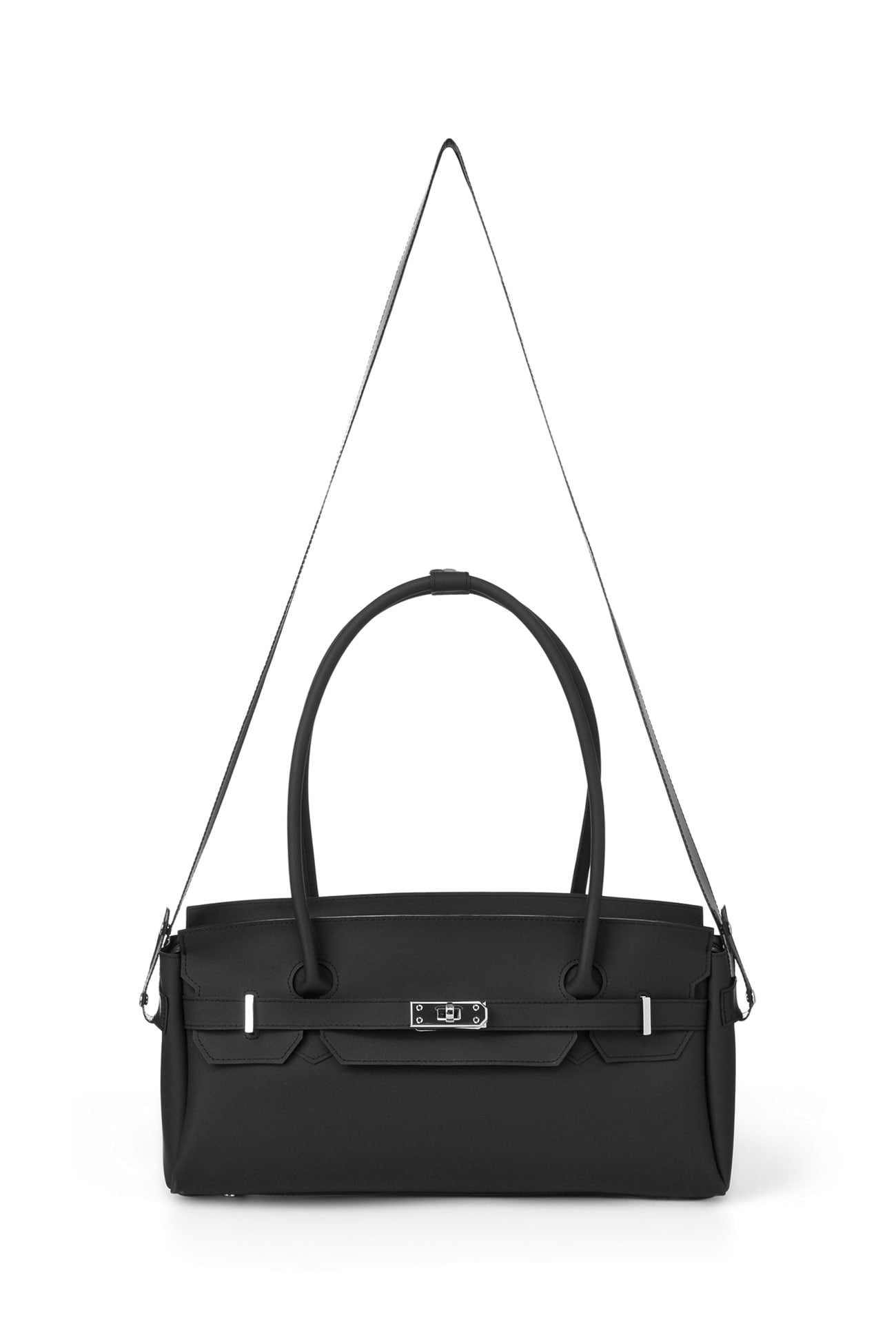 Jelly Firkin-JELLY TWO-WAY BAG IN BLACK