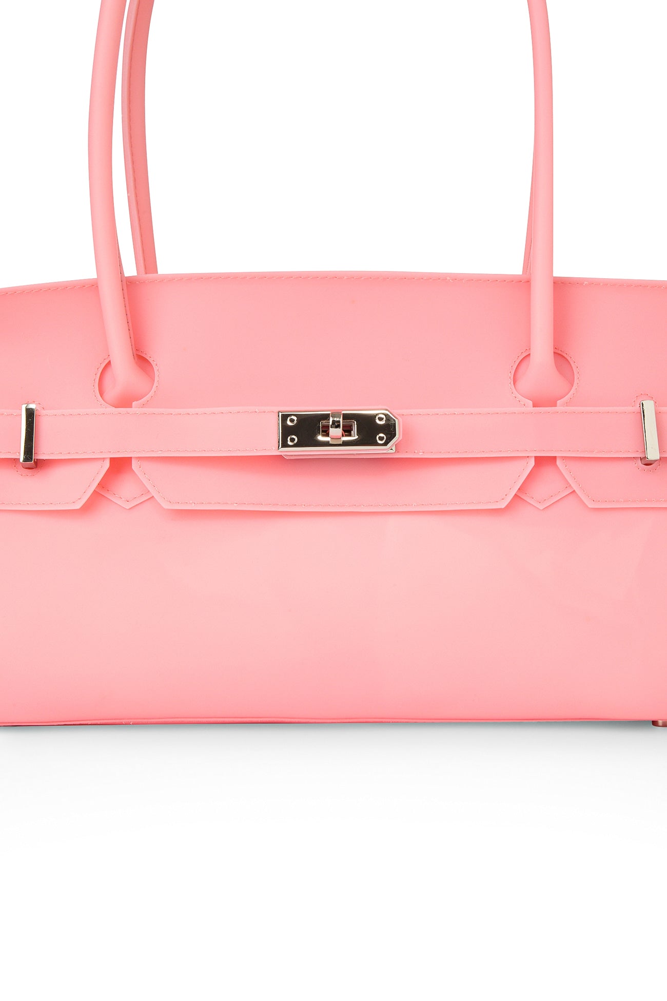 Jelly Firkin-JELLY TWO-WAY BAG IN DEEP PINK
