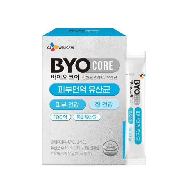 CJ BYOcore 肌膚免疫100億乳酸益生菌 30包