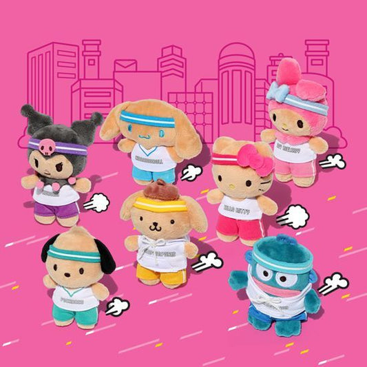 Olive Young x Sanrio Cutie Run 掛繩公仔 / 毛巾+收納盒