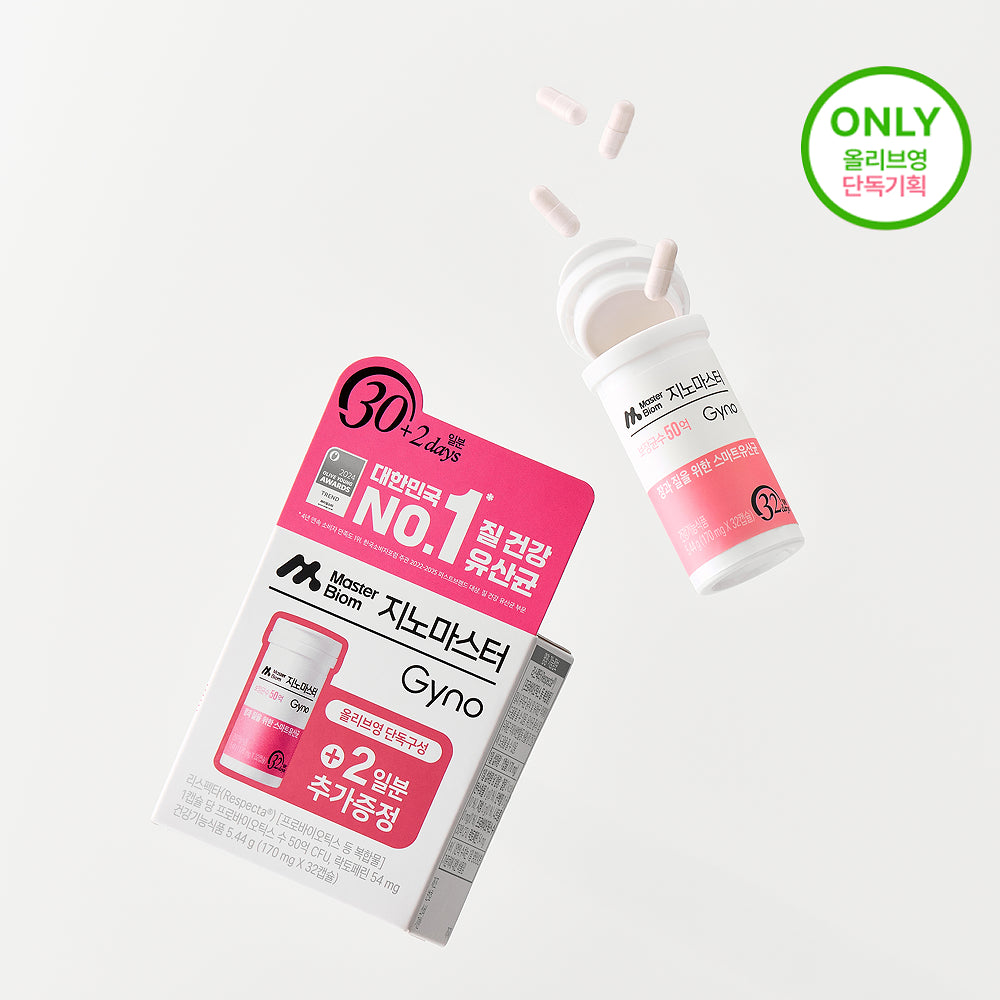 Ginomaster 乳酸菌膠囊 30 粒優質健康女性專用益生菌