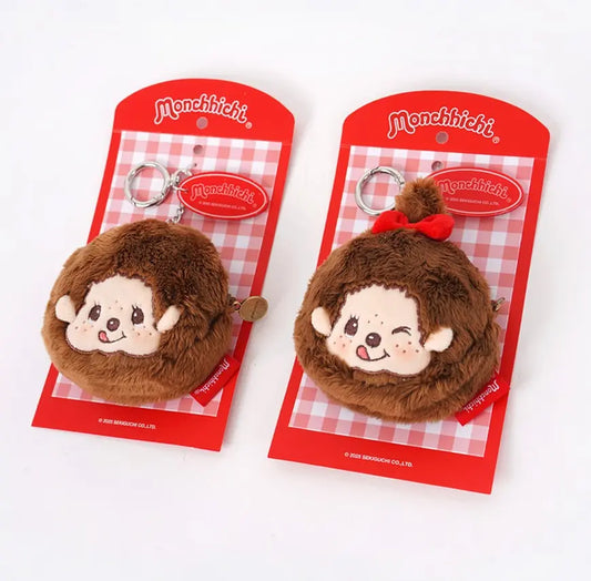 Monchhichi 收納包鑰匙圈