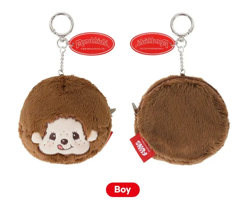 Monchhichi 收納包鑰匙圈