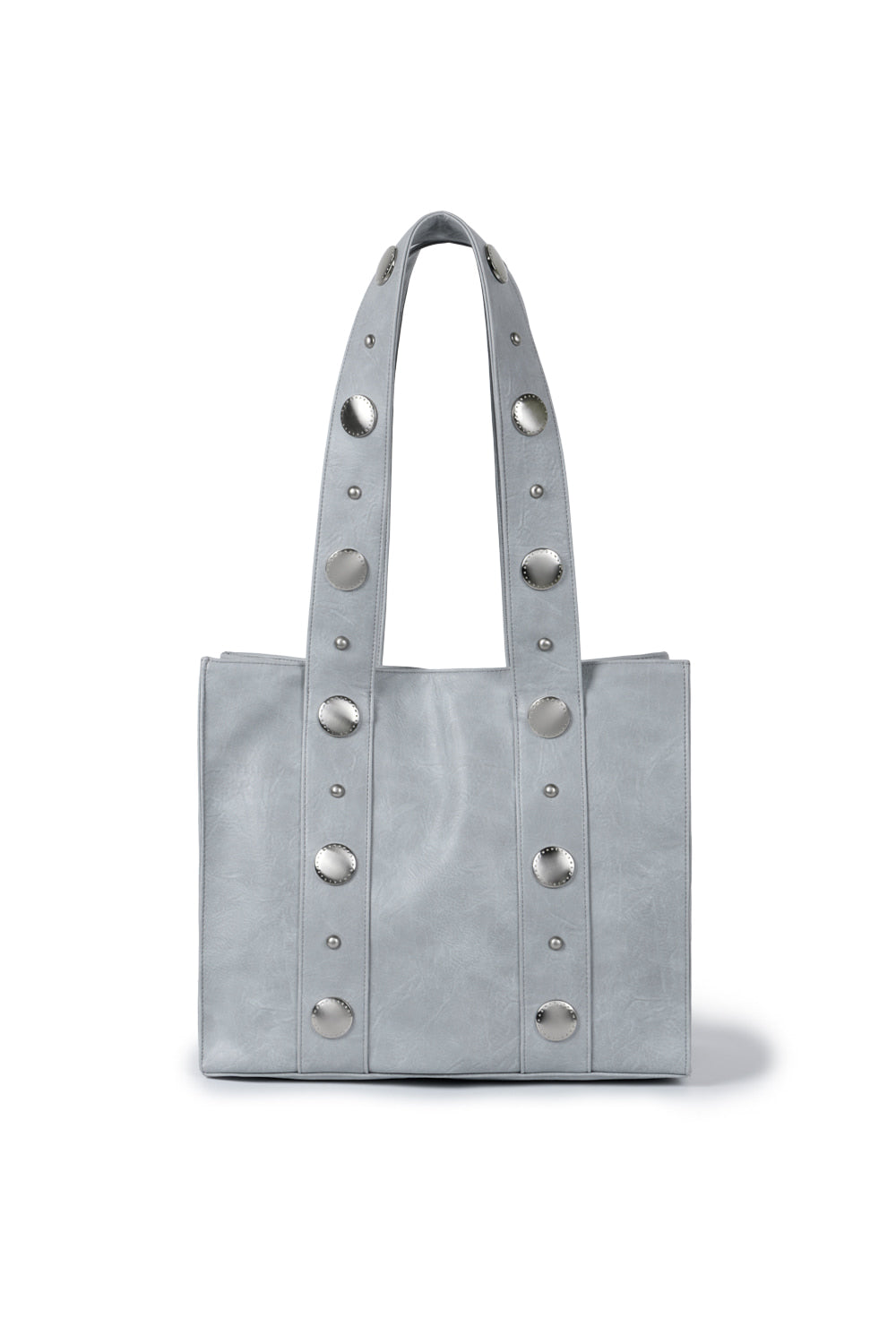 IUGA - Big Studded Shopper Bag (Sky Blue)