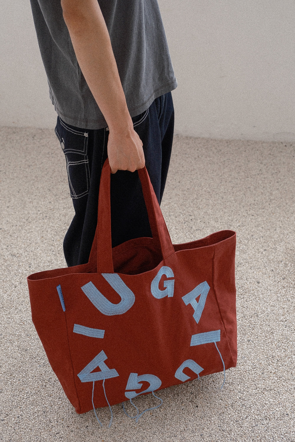 IUGA - IUGA Big Shopper Bag (Burgundy)