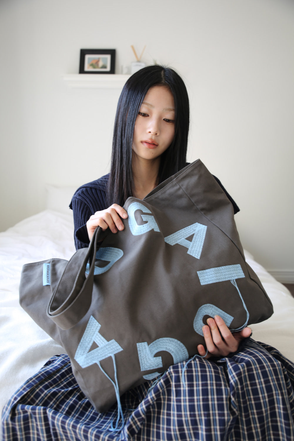 IUGA - IUGA Big Shopper Bag (Charcoal)