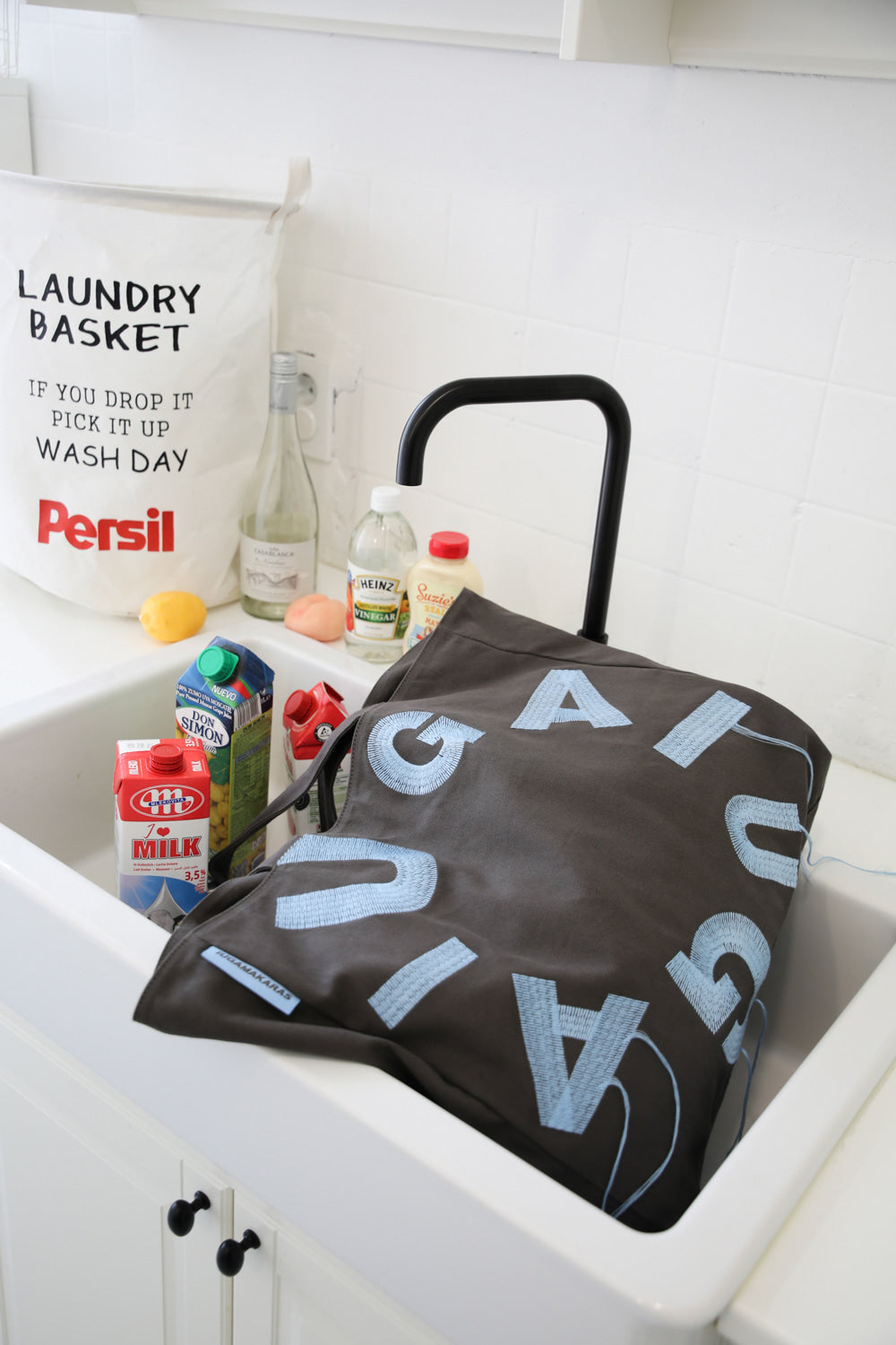 IUGA - IUGA Big Shopper Bag (Charcoal)