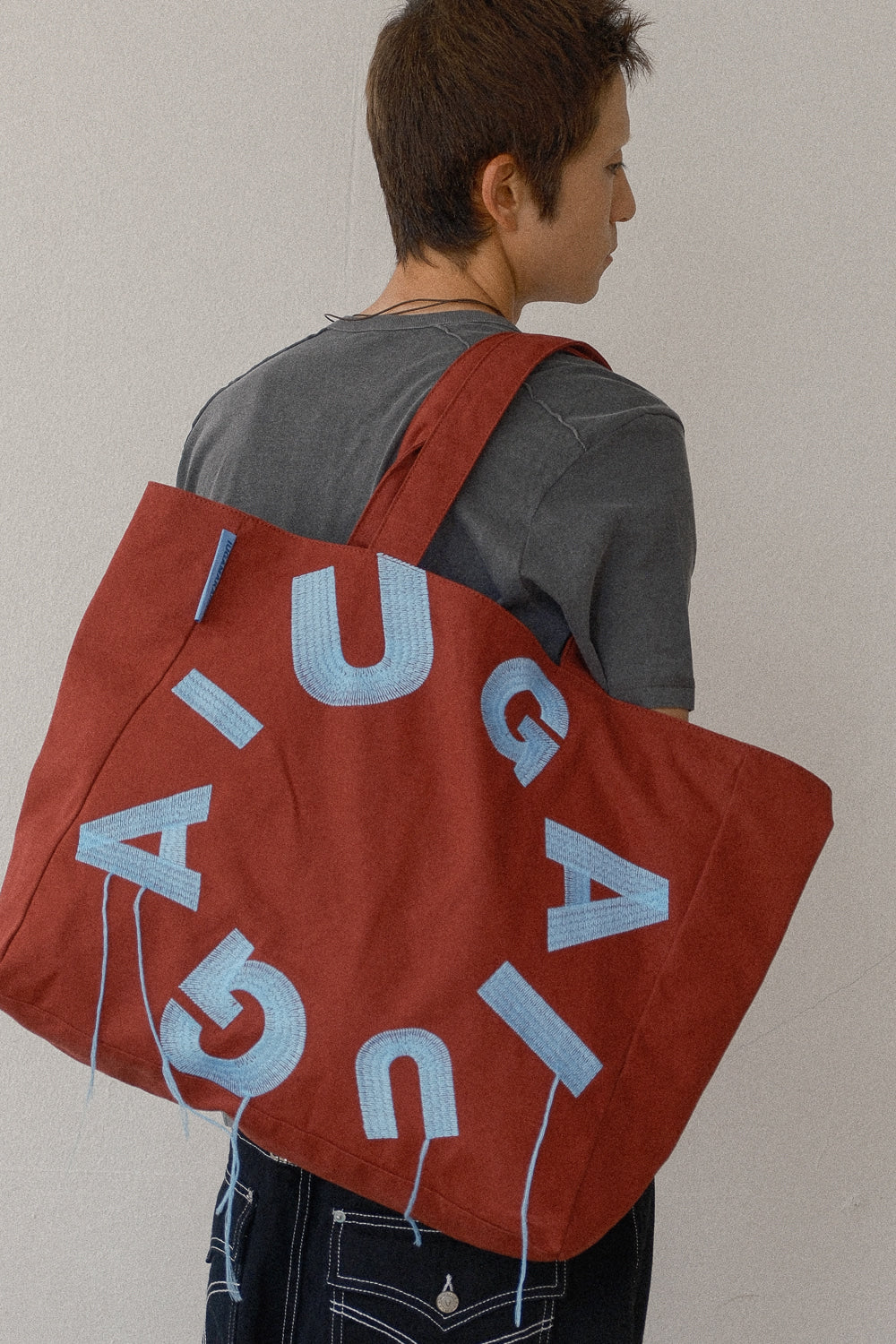 IUGA - IUGA Big Shopper Bag (Burgundy)