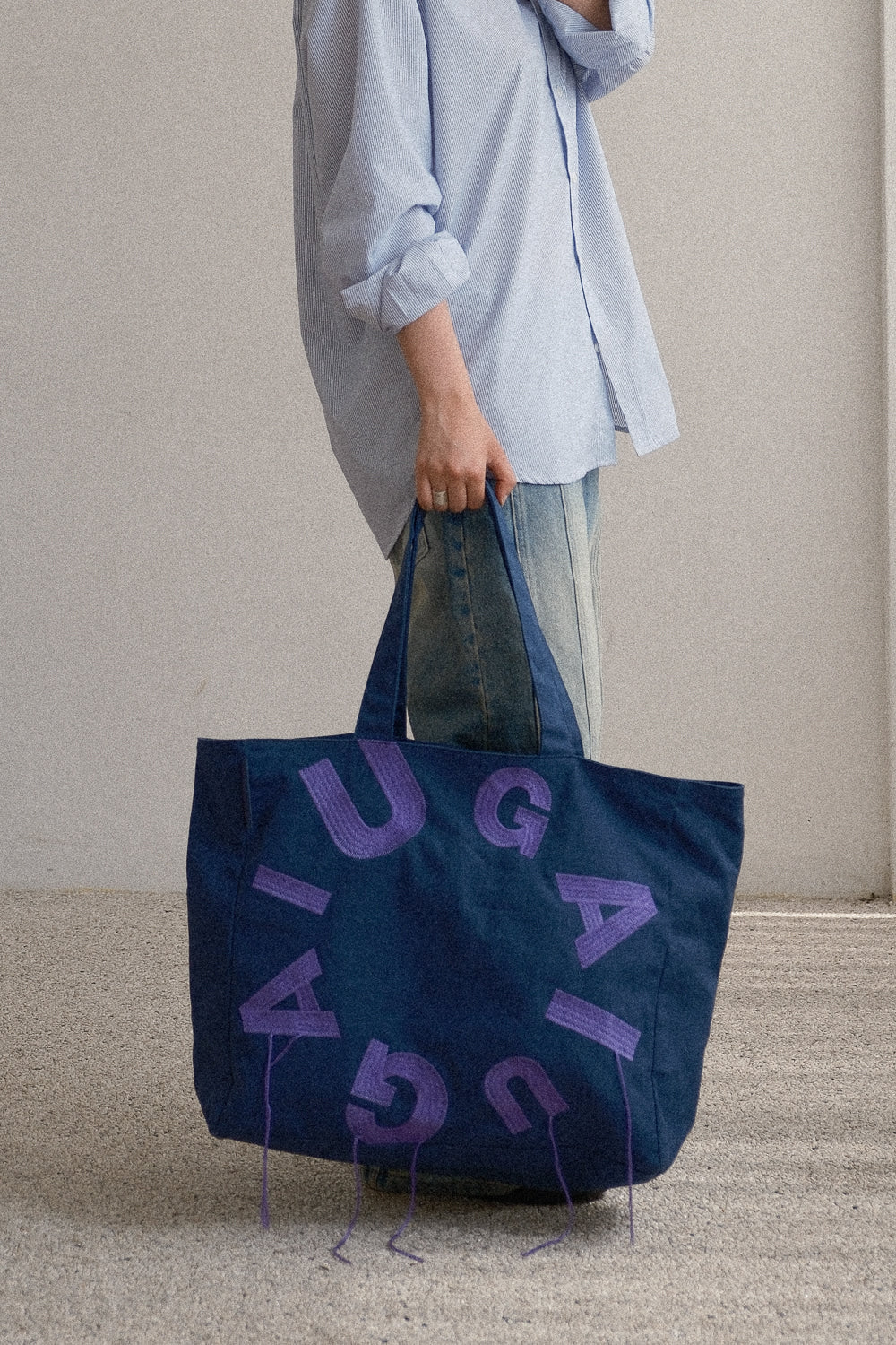 IUGA - IUGA Big Shopper Bag (Navy)