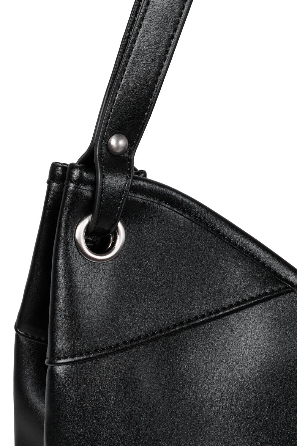 IUGA - Essential Hobo Shoulder Bag (Black)