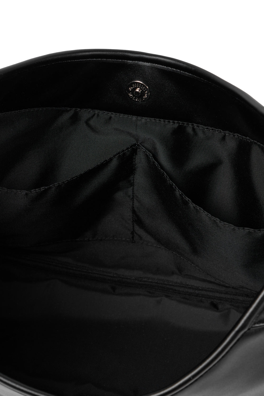 IUGA - Essential Hobo Shoulder Bag (Black)