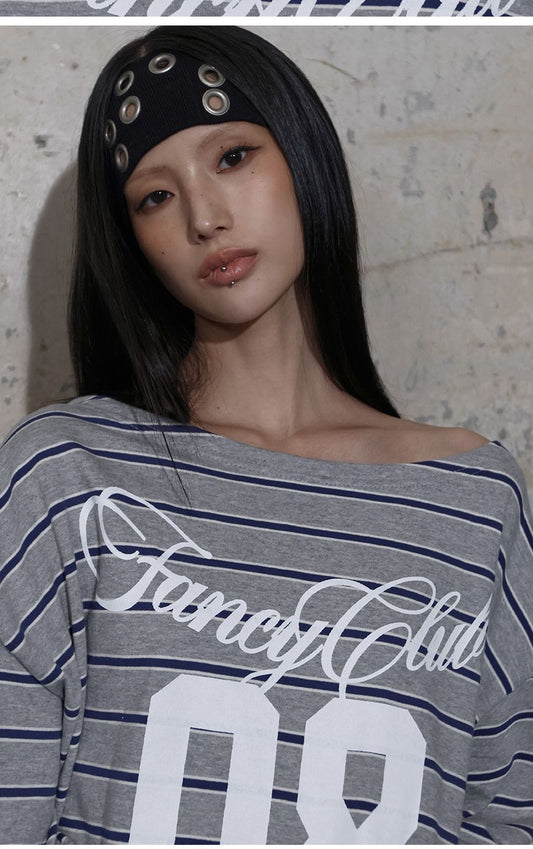 Fancyclub - FF EYELET HAIRBAND (BLACK) F25ZE034