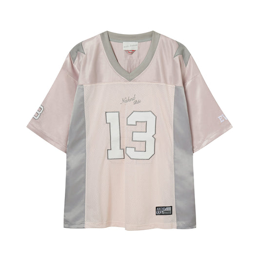 [2차 리오더] BIBI FOOTBALL T-SHIRT (BABY PINK)