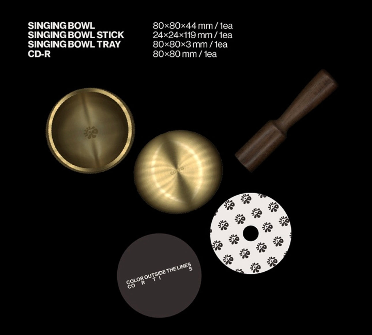 CORTIS - The 1st EP [COLOR OUTSIDE THE LINES] (Singing Bowl ver.) (JAPAN 2nd)
